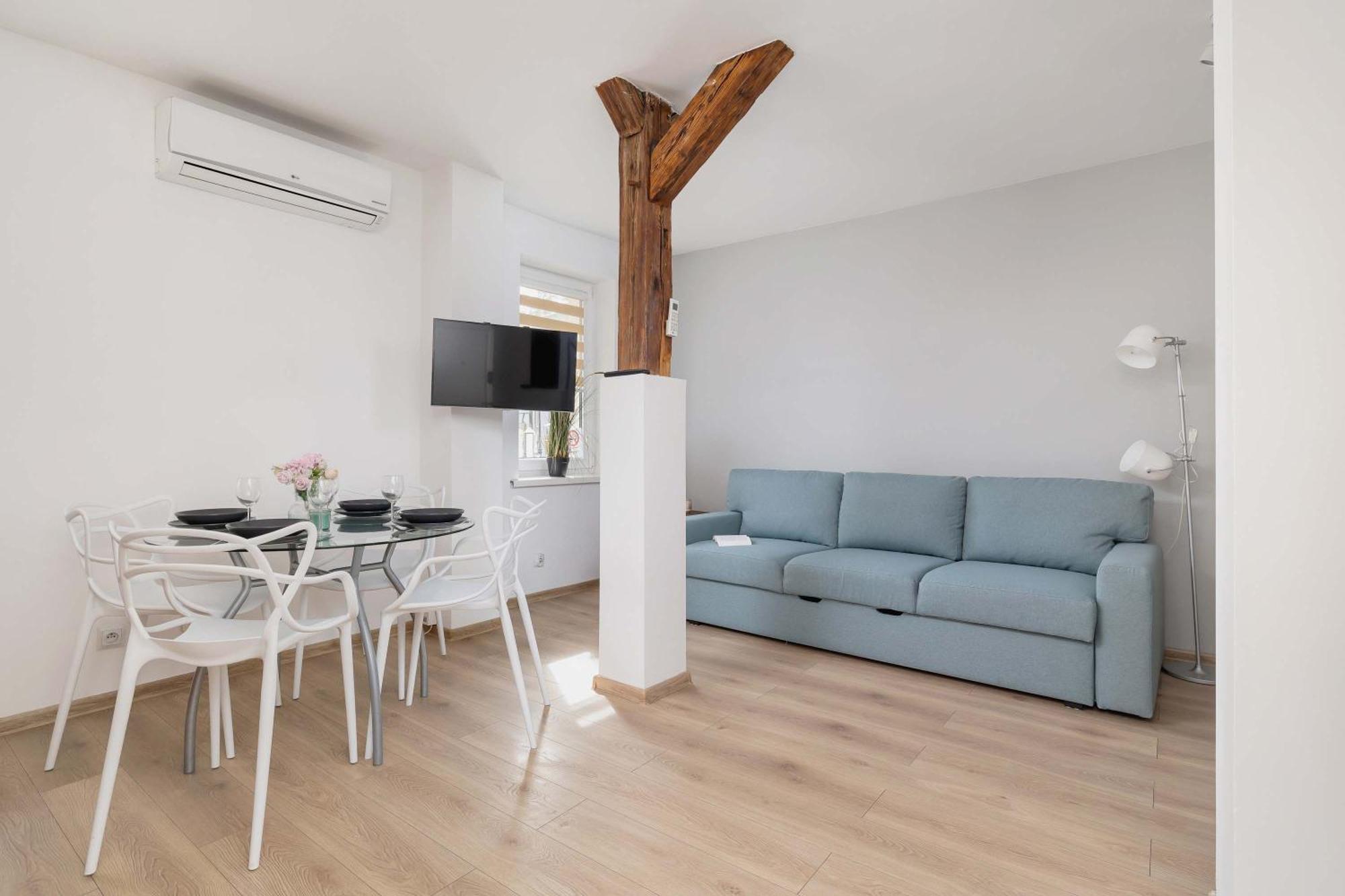 Klimatyzowany Z Dwiema Sypialniami W Centrum Krakowa Blisko Rynku I Parku By Renters